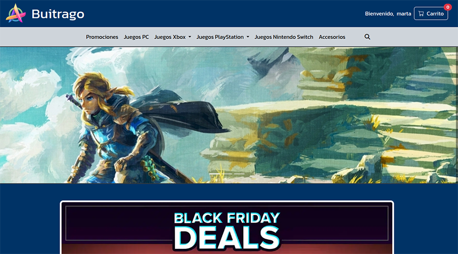 Imagen de la portada de la web Tienda Online de mi Portfolio